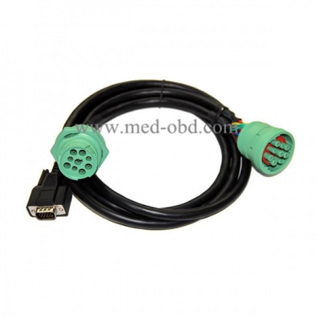 Truck ELD Cable J1939 9P Male And Female To DB9 Male Cable