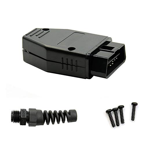 OBD2 Connector J1962m Plug With Enclosure And Cable Strain Relief
