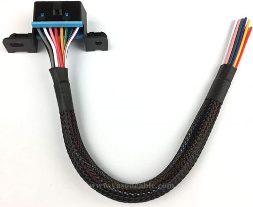 6PIN j1962F OBD2 Female to Open Cable