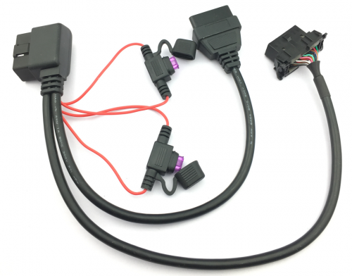OBD2 Splitter Y cable with Fuse