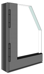 SLIM65 steel window system