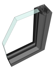 SLIM65 steel window system