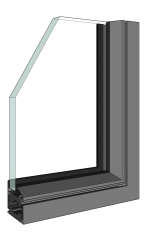 SLIM65 steel window system