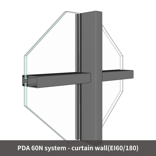 60N system steel curtain wall