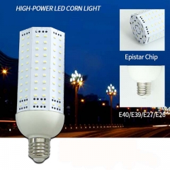 100W AC100-305V / DC12V 24V 36V 48V Ampoule LED Maïs Ampoule E40 / E39 / E27 / E26