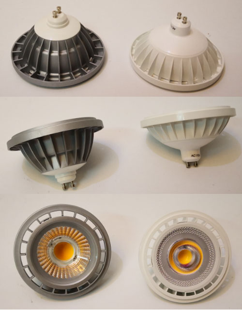 12W 15W AR111/ES111 GU10 Base COB LED Spotlight