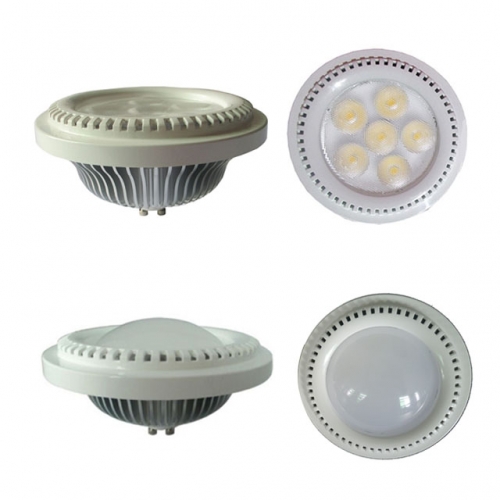 7W/9W/10W AC100-240V AR111 ES111 GU10 Base LED Spot Light Bulb Lamp White Dimmable