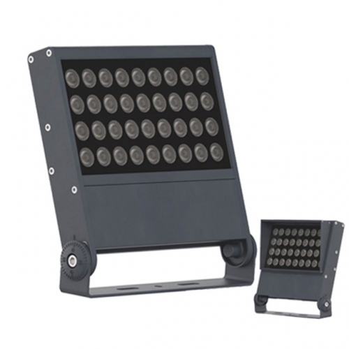 36W AC230V/DC24V 1800K-6000K, 48W DC24V 4in1 RGBW DMX512 CREE LED Fluter Scheinwerfer Außen Strahler