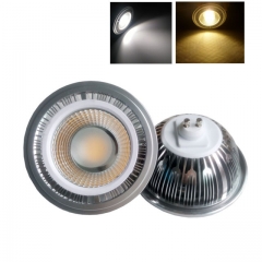 5W/7W/9W/12W/15W AC85-265V AR111 GU10 COB ampoule LED spot dimmable