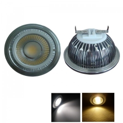 5W/7W/9W/12W/15W AC85-265V/12V AR111 G53 COB Ampoule LED Spot dimmable