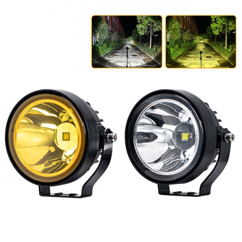 30W DC12V-60V Whtie/Yellow LED Work Light Lamp fog light reversing light Headlight IP67