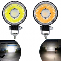 18W DC12V DC24V warm yellow white LED Auxiliary Work Lamp Fog Light IP67