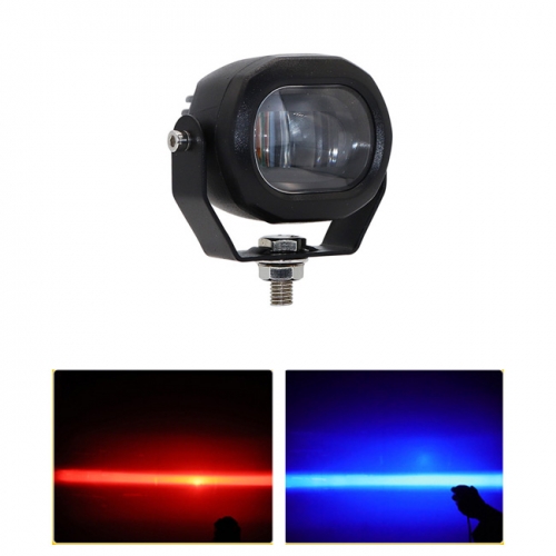 10W Red/Blue LED Forklift Safety Linear Zone Warning Light Spot for Pedestrian IP67