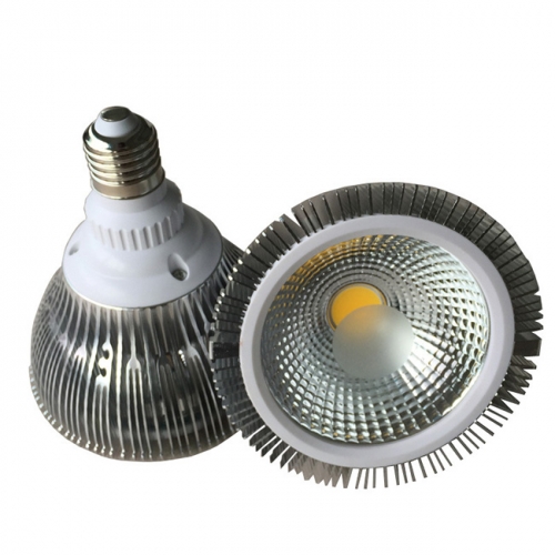 9W 12W 15W 18W AC100-240V PAR38 E27 base COB Ampoule LED remplaçant le réflecteur halogène Dimmable