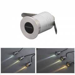 1W 3W DC12V-24V LED Recessed In-ground Light with bundle beam light IP67