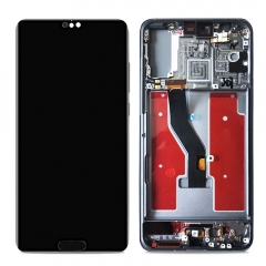 Para Huawei P20 Pro LCD con marco Pantalla Pantalla táctil Montaje del digitalizador