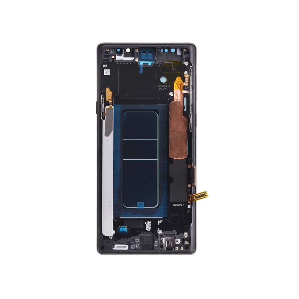 For Sam Galaxy Note 9 OLED Display and Touch Screen Digitizer Assembly with Frame Replacement - Black