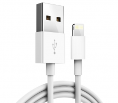 Original USB Cable For Lightning iPhone 5 5S 6 6S 7 8 Plus X XS Max XR SE Fast Charging Cord 1m 2m USB Charging Data Sync Cable