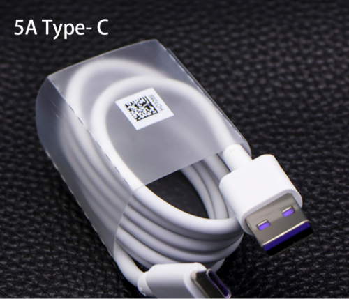 Huawei USB 5A Type C Cable P30 P20 Pro lite Mate20 10 Pro P10 Plus lite USB 3.1 Type-C Original Supercharge Super Charger Cable