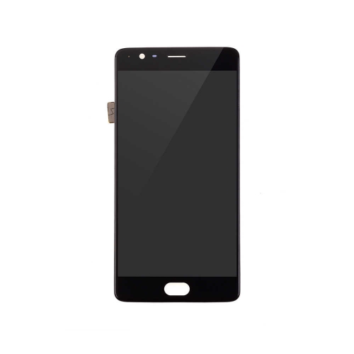 For OnePlus 3/3T OLED Display and Touch Screen Digitizer Assembly with Frame Replacement - Black