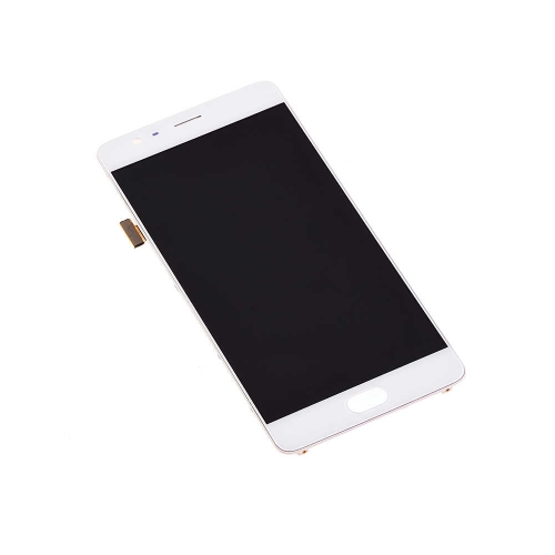 For OnePlus 3/3T OLED Display and Touch Screen Digitizer Assembly with Frame Replacement - White