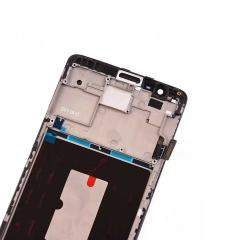 Para OnePlus 3 / 3T OLED Display y Touch Screen Digitizer Assembly con reemplazo de marco - Negro