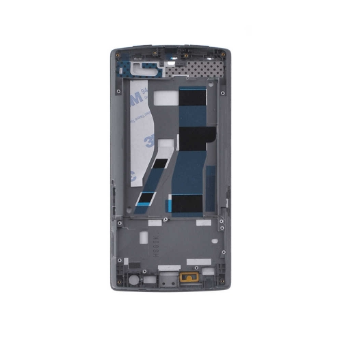 For OnePlus 1 Front Frame Bezel Replacement - Black