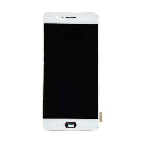 For OnePlus 5 OLED Display and Touch Screen Digitizer Assembly with Frame Replacement - White