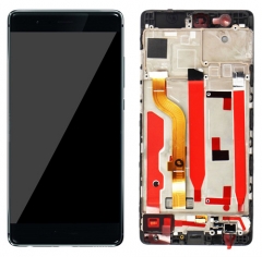 Para Huawei P9 EVA-L09 L19 L29 Pantalla LCD con ensamblaje de digitalizador de pantalla táctil con marco