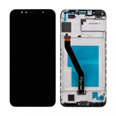 Huawei Y6 2018, Enjoy 8E asamblea de pantalla táctil del digitizador de Y6 Prime 2018 LCD con marco