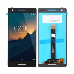 Accesorios de repuesto para teléfonos móviles Pantalla LCD y ensamblaje completo del digitalizador para Nokia 2.1