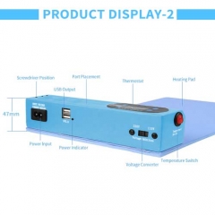 SUNSHINE S-918E LCD Blue Screen Splitter Heating Stage Separator Pad