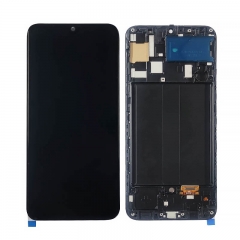 Para Samsung Galaxy A50 LCD con táctil con marco A30 A305 A50 A505 A50S Reemplazo OLED