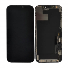 For iPhone 12 LCD Black Assembly Replacement
