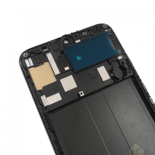 Para Samsung Galaxy A50 LCD con táctil con marco A30 A305 A50 A505 A50S Reemplazo OLED