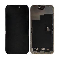 For iPhone 15 Pro LCD Black Assembly Replacement