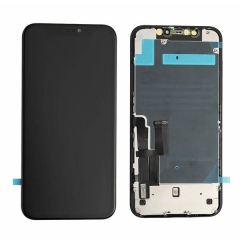 LCD para la asamblea del digitizador de la pantalla del iPhone 11 OLED con el reemplazo de la asamblea de la exhibición del marco