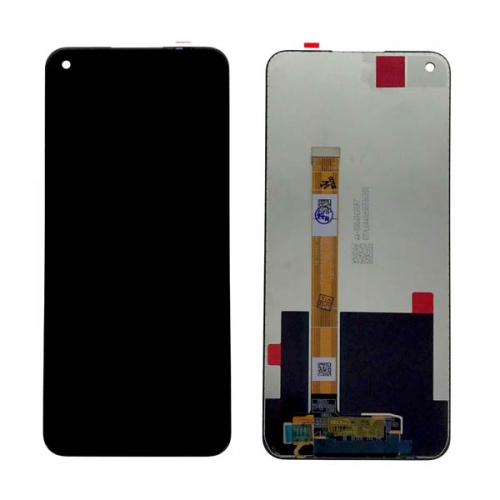 Reparación de digitalizador LCD para OPPO A53 2020 Pantalla LCD Conjunto de pantalla táctil para a32, a33, a53, a53s 4g (2020), realme 7i (india), realme c17, one plus nord n100 Reemplazo, para piezas de reparación de LCD OPPO