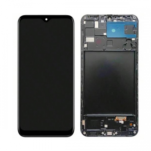 Para Samsung Galaxy A20 LCD Con Touch con marco A205 Reemplazo OLED