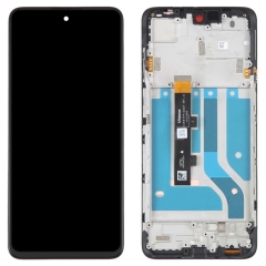 For Motorola Edge 20 Lite LCD With Touch Assembly Replacement with Frame