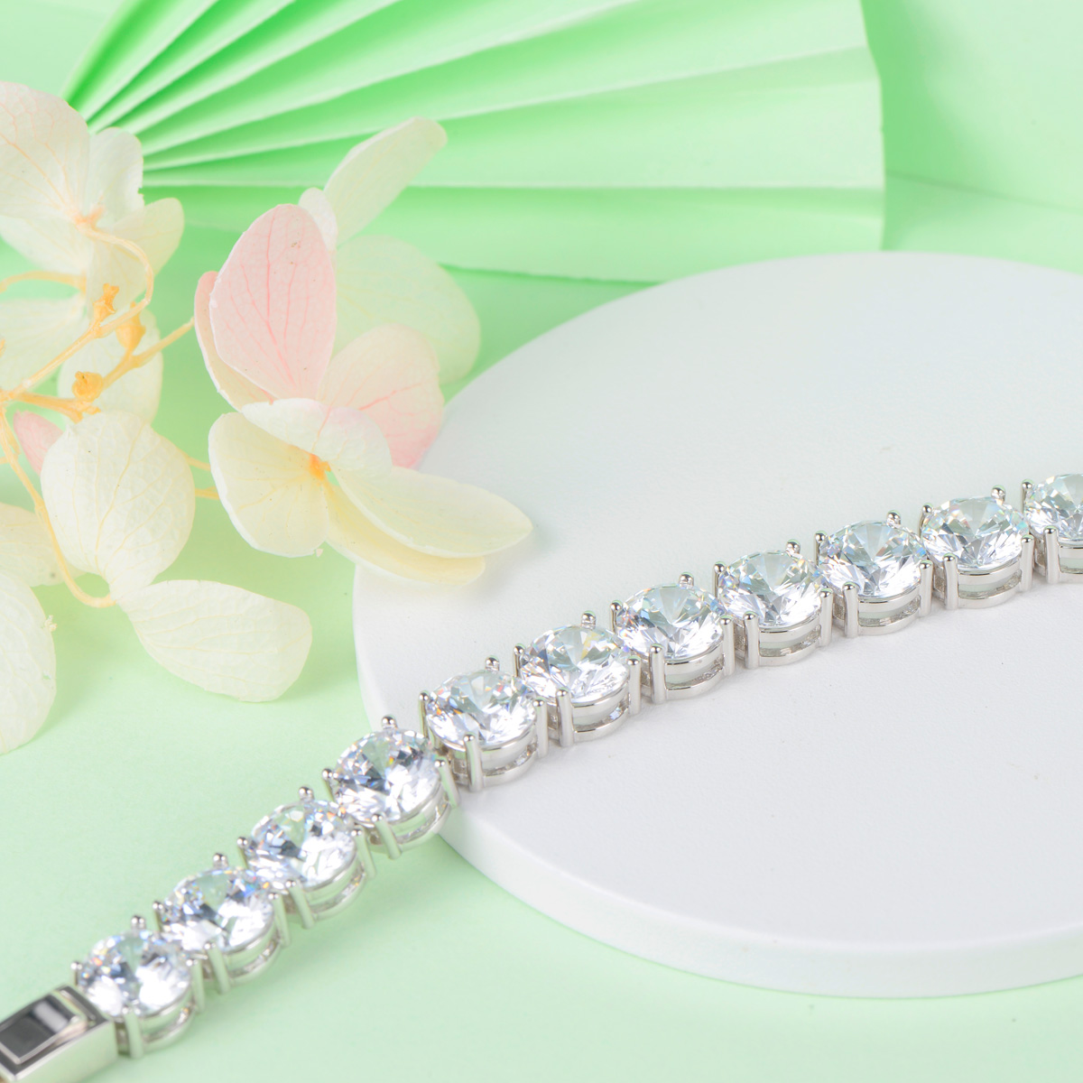 8mm AAA CZ Tennis Bracelet