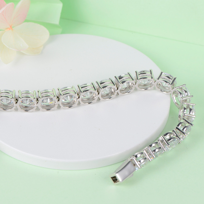 8mm AAA CZ Tennis Bracelet