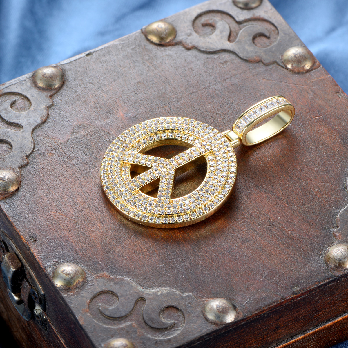 peace symbol pendant