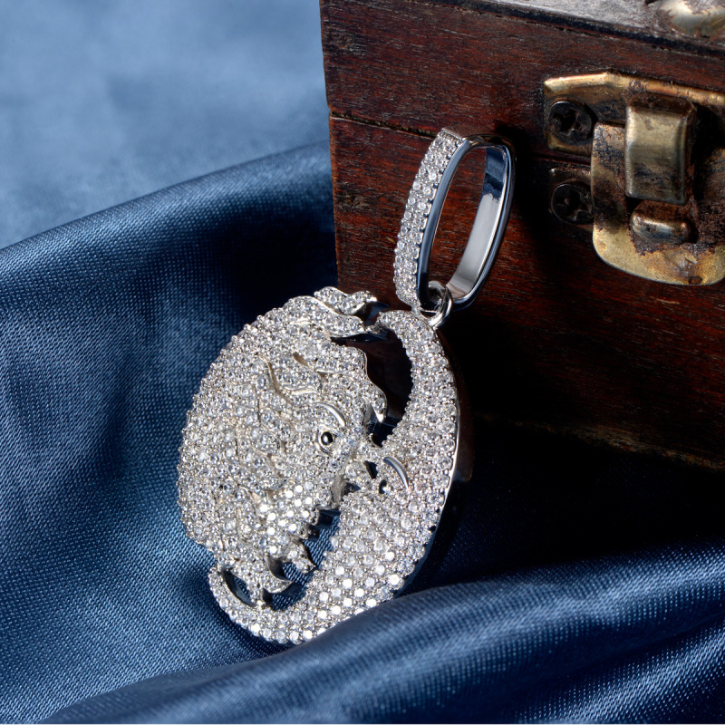 Star and Moon Pendant