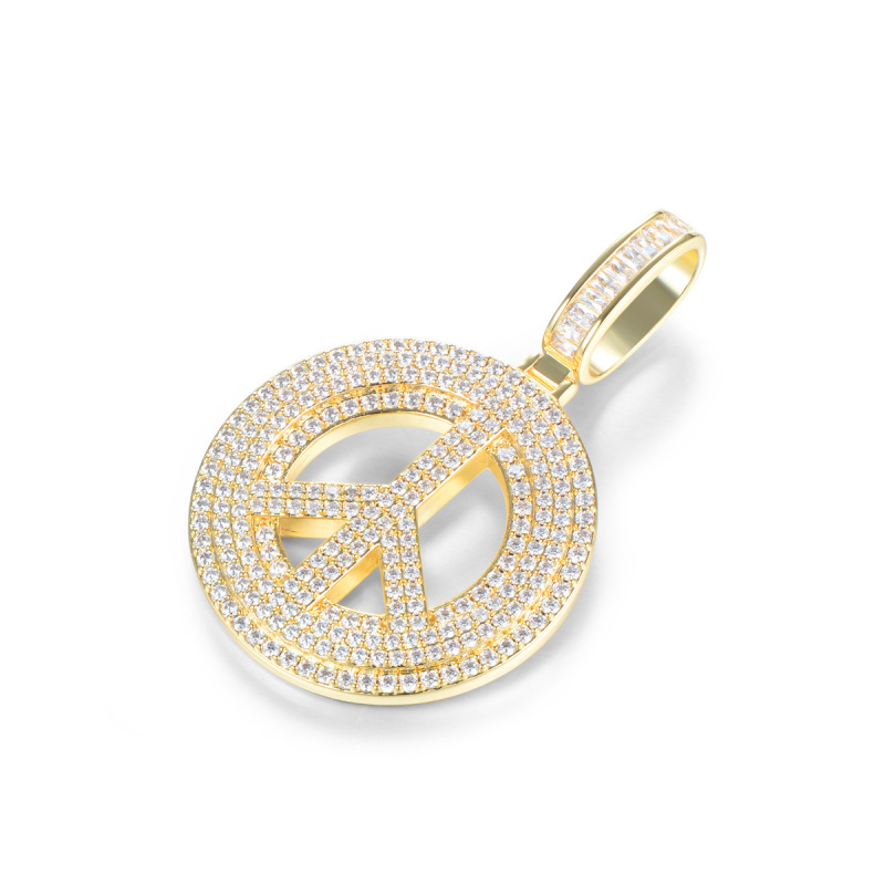 peace symbol pendant