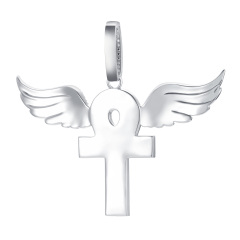 ankh cross wing pendant