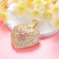 restrained heart pendant