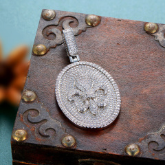 ice out lily pendant
