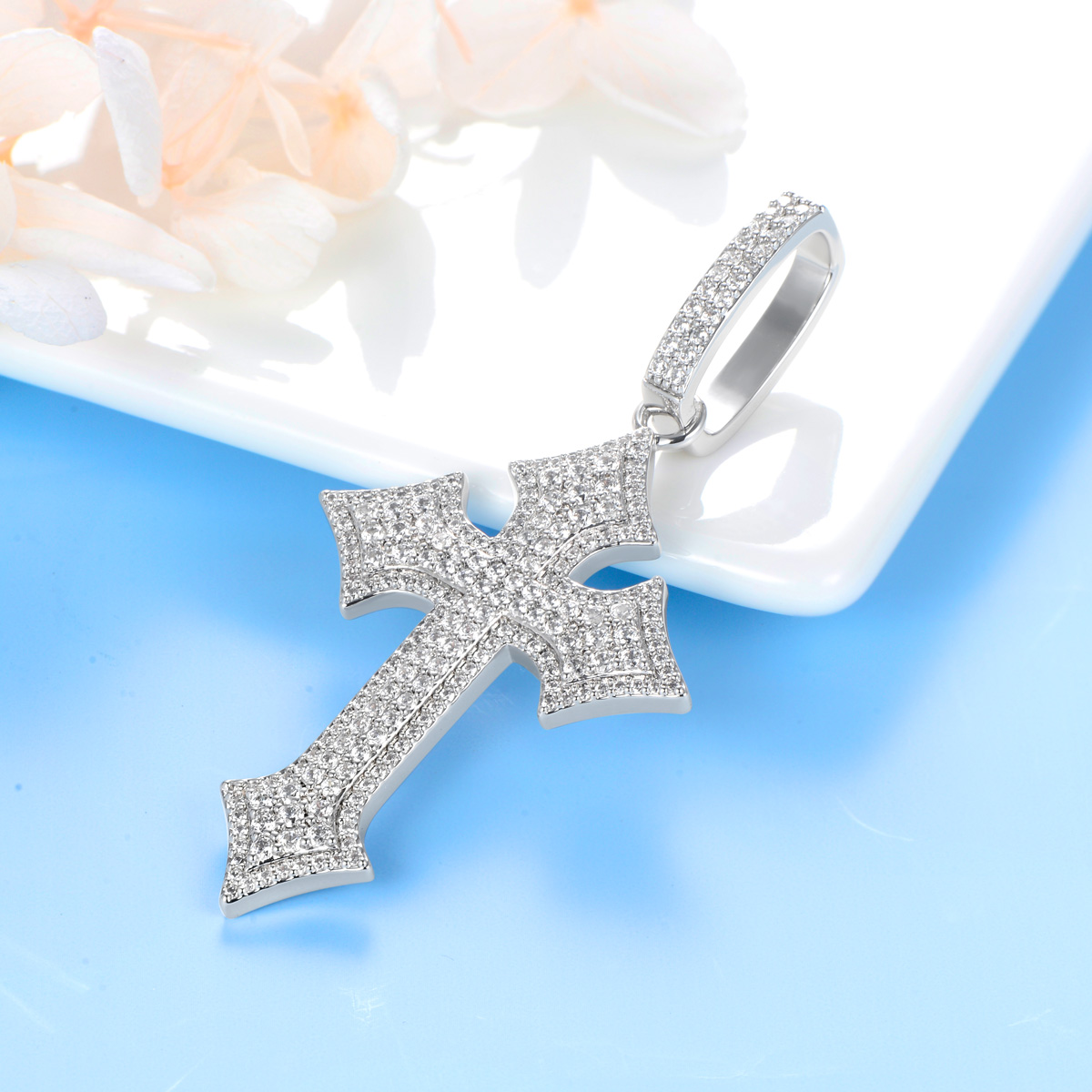 ICE Cross Pendant