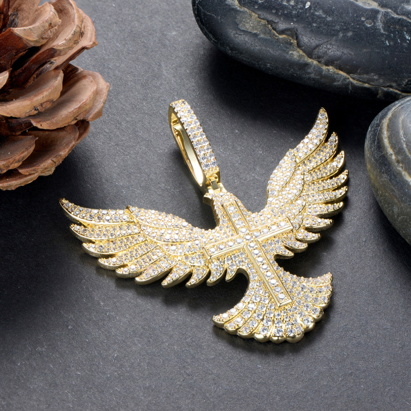 Eagle of the Cross Pendant